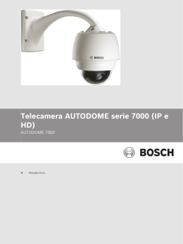 Modello AutoDome serie BSA - RAB