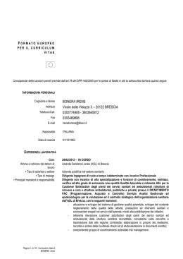 Vedi - Ordine Ingegneri della provincia di Brescia