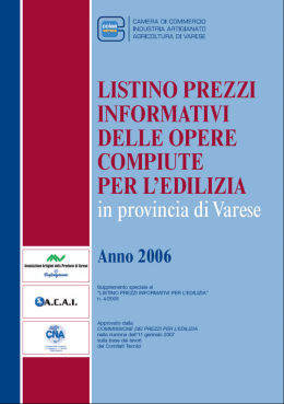 listino in formato pdf