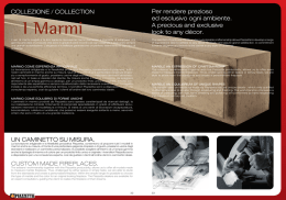 Visualizza il catalogo della collezione I Marmi