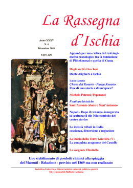 La Rassegna d`Ischia 6/2014