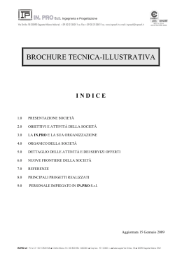 BROCHURE TECNICA-ILLUSTRATIVA - inpro
