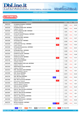 offerta settimanale 15 % 15 % 15 % 15 % 15 % 15 % 15 - Db-Line