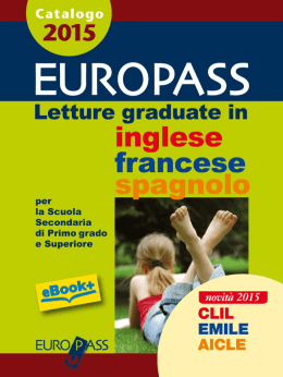 Letture graduate in inglese francese e spagnolo