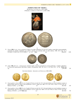 FERDINANDO I DE` MEDICI (1587