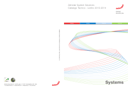 Listino tecnico Zehnder 2013-2014