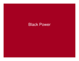 Black Power - mediastudies.it