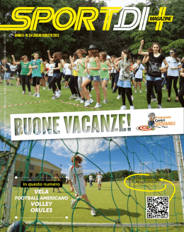 Sport di pi&ugrave; - SportDi+ magazine Verona