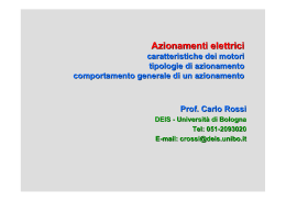 Azionamenti elettrici