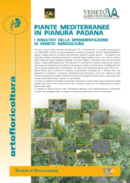 parte prima - Veneto Agricoltura