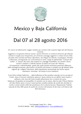 Mexico y Baja California versione stampabile
