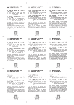 istruzioni per l`utente nc/321