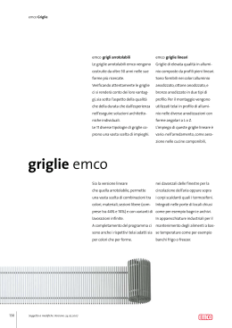 griglie emco - Prosystem Italia srl