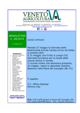 NEWSLETTER n. 20/2014
