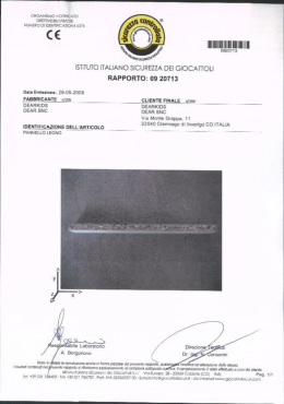 istituto italiano sicurezza dei giocattoli srl