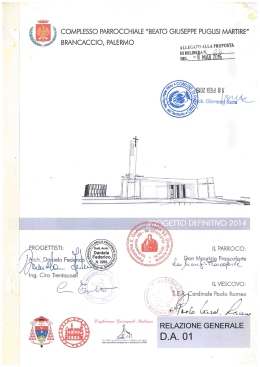 d.a.01 - relazione generale
