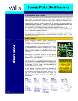 Flyer Business Product Recall Flyer 2007 - versione 2