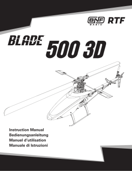 Blade 500 3D Manual