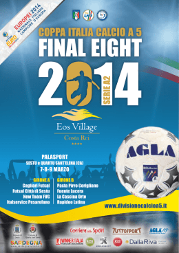 Coppa Italia Calcio a 5 Final Eight serie A2 2014