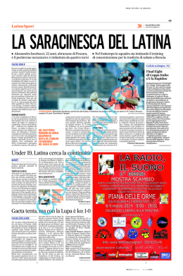Messaggero 6 Marzo