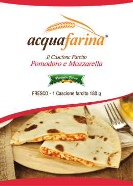 Acquafarina - Piadina Romagnola