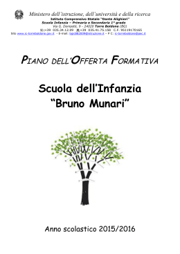 Scuola dell`Infanzia “Bruno Munari”
