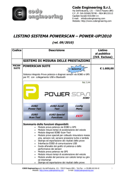 listino sistema powerscan &ndash; power-up!2010