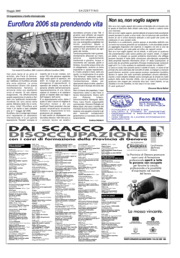 Pag. 11 Sta prendendo vita Euroflora 2006