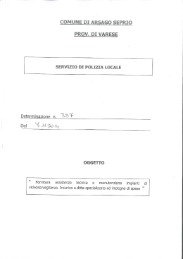C&Ugrave;MUNE Dl &Agrave;i&icirc;SAGO SE&Eacute;RI&Ugrave; PR&Ugrave;V. &Ugrave;&Egrave; VARESj