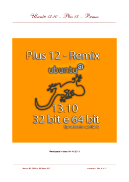 Ubuntu 13.10 – Plus 12 – Remix