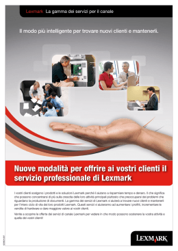 Nuove modalit&agrave; per offrire ai vostri clienti il servizio