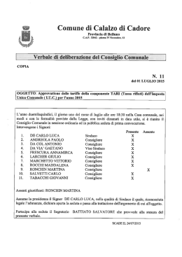 tariffe TARI 2015 (del C.C. 11_2015)