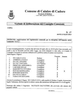 Comune di Calalzo di Cadore