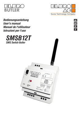 SMSB12T - Elbro AG