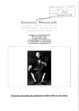 Scarica PDF - Istituto Luigi Boccherini