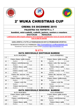 2° WUKA CHRISTMAS CUP