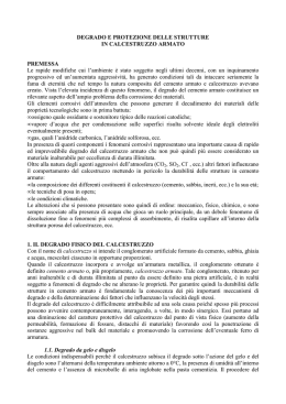 degrado e protezione delle strutture