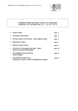 tariffe 2014-2015 PI - Comune di Busto Arsizio