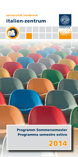 SS_2014 - Universit&auml;t Innsbruck