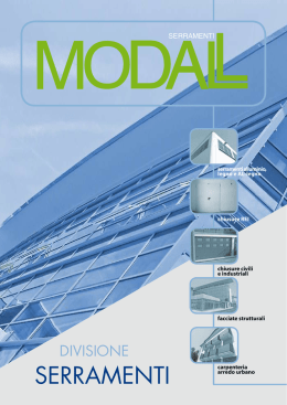 SERRAMENTI - Modall Serramenti Website