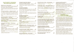 Price list (2015) - Alla Posta dei Donini