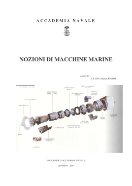 Nozioni di Macchine Marine