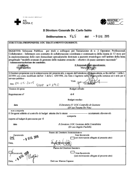 amm.ne candidati infermieri ematologia