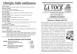 N&deg; 17 del 03 maggio 2015 - parrocchia di Saccolongo