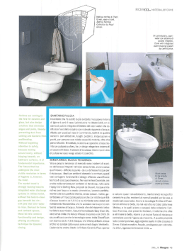 finishes are coming to the fora far ceramic end glass, but also design