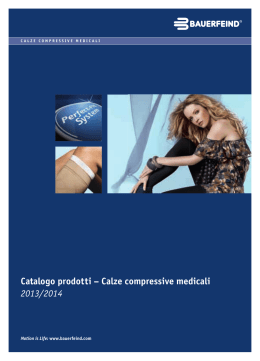 Calze compressive medicali 2013/2014