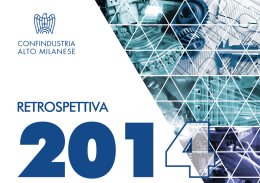Retrospettiva 2014 - Confindustria Alto Milanese