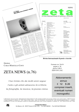 ZETA NEWS (n.76)