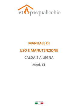 Manuale d`uso - CT Pasqualicchio