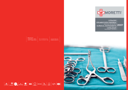 catalogo strumenti per chirurgia surgical instruments